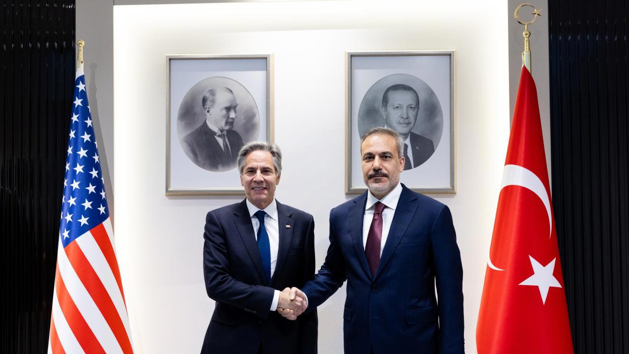 Bakan Fidan'dan Blinken ile Görüşme