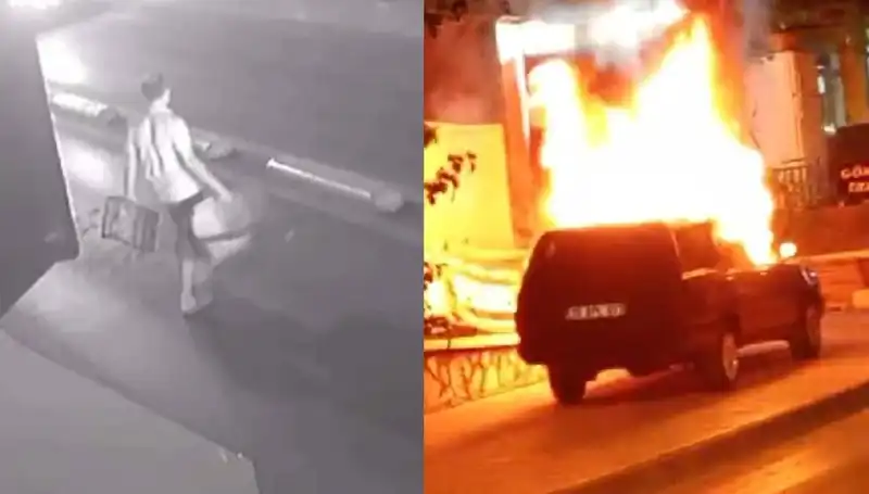Eşinin Boşanma Kararı Onu Öfkelendirdi: Araç Yakma Olayı!