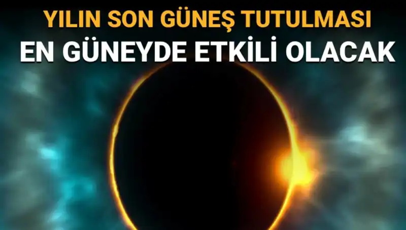 Yılın Son Güneş Tutulması Eylül’de: Gözler Gökyüzünde Olacak