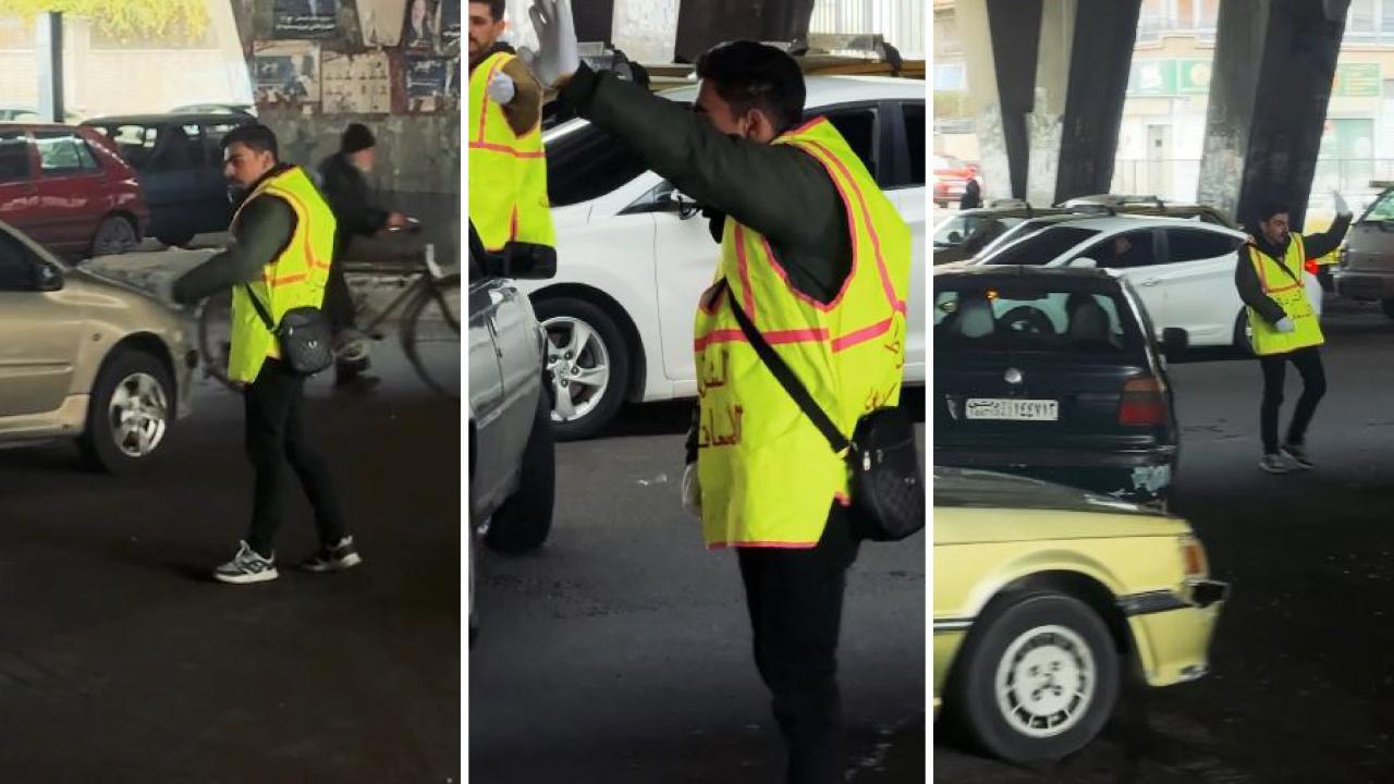 Suriye'de Trafik Kontrolü Gönüllülere Emanet