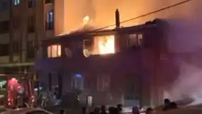 Gaziosmanpaşa’da Korkutan Yangın: İki Bina Küle Döndü!