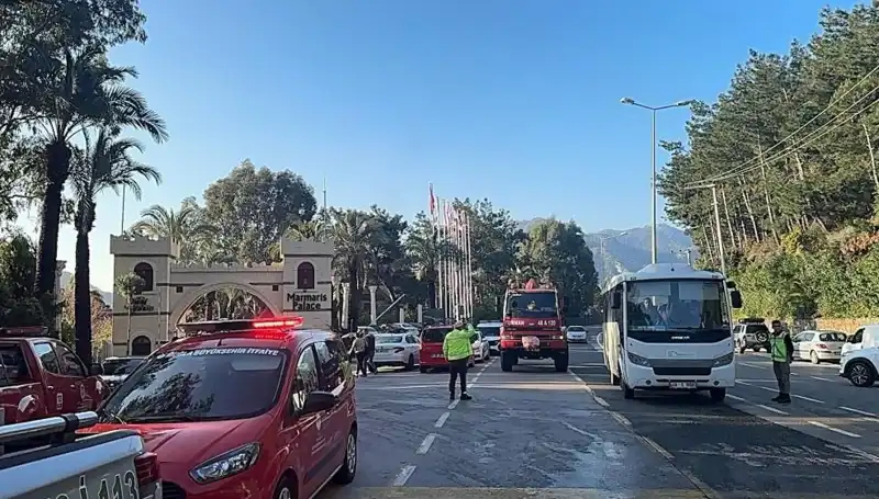 Muğla'daki Beş Yıldızlı Otelde Faciaya Neden Olan Yangın!