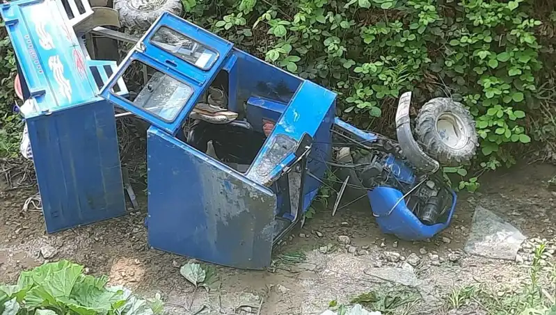 Kontrolden Çıkan Pat Pat Dereye Devrildi: Yaralılar Hayat Mücadelesi Veriyor!