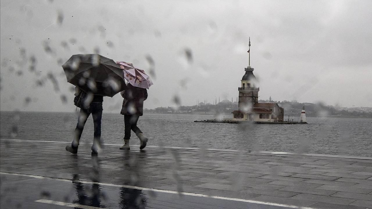 13 İl için Sarı Uyarı: Kuvvetli Yağış Alarmı!