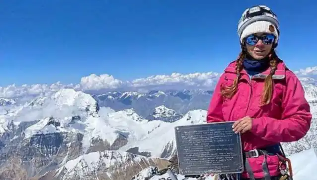 Kırık Bacakla Zirveye Tırmanmaya Çalışan Rus Dağcı: İki Haftadır Kaybol!