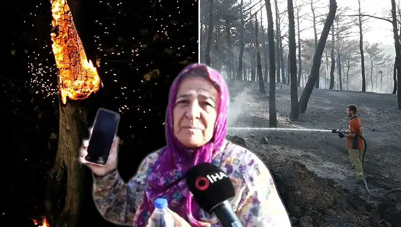 Çanakkale Orman Yangınları Kontrol Altına Alındı: Bir Kimlik ve Bir Telefon Kaldı