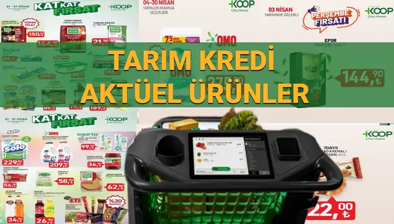 Tarım Kredi Marketleri'nden Nisan Ayına Özel İndirim Fırsatları
