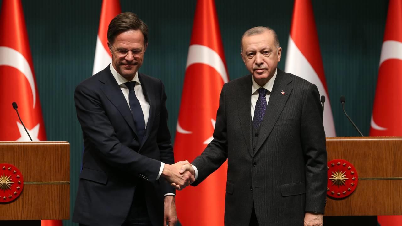 Cumhurbaşkanı Erdoğan NATO Genel Sekreteri Rutte ile İstanbul'da Buluştu