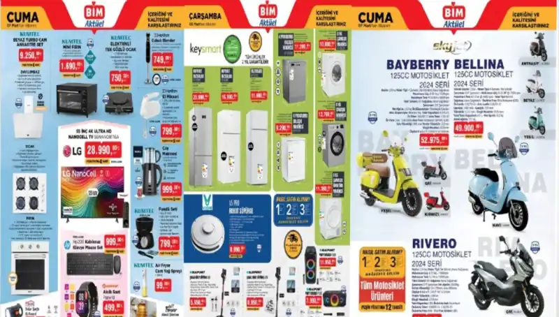 BİM’de Şaşırtan İndirimler Yarın Başlıyor! İşte 4-7 Mart Aktüel Ürünler