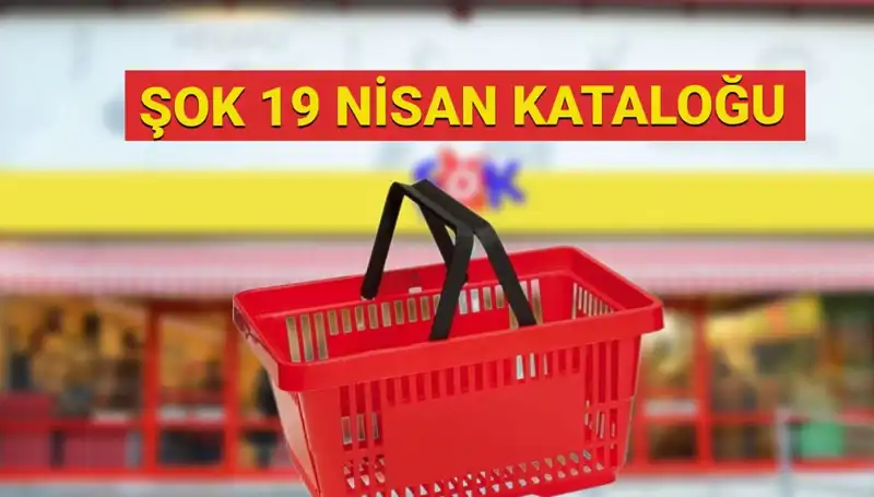 19 Nisan'da ŞOK'ta Alışverişi Şımartan Aktüel Ürünler!