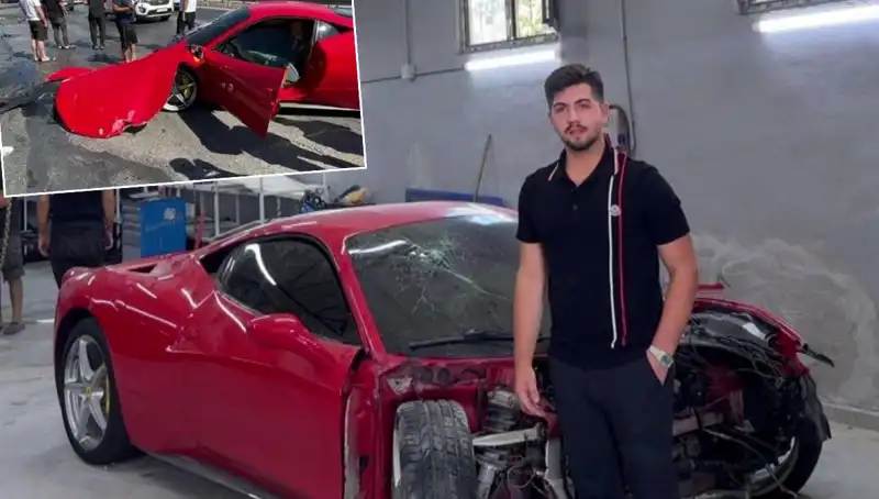 Hurdaya Dönüşen 15 Milyonluk Ferrari: Sahibinin Anılarıyla Dolu Bir Veda